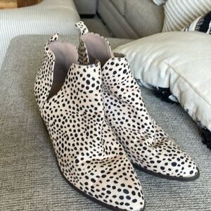 Animal Print Boots